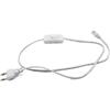 Cavo con spina 220V per Tubi Led direttamente installabili ON-OFF