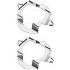 The Lord of the Tools 2x H7 Lampadina del Faro a LED Supporto per Lampadine H7 Lampada a LED Adattatore Base Staffa di Montaggio Clip Compatibile con VW Compatibile con Ford Compatibile con Benz