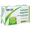 Teva Carbone Vegetale 40 Compresse 16.2g Teva Teva