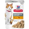 Hill's Pet Nutrition Spa Hill's Science Plan Sterilised Cat Young E Adult Bocconcini Pollo Per Gatti Bustina 85g Hill's Pet Nutrition Hill's Pet Nutrition