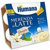 Humana Merenda Latte Vaniglia 4x100g Humana