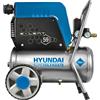 Hyundai Power Producrs Compressore supersilenziato 24 lt, 1 hp, 0.75 kw con accessori
