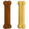 Nylabone Kit Per Cuccioli In Dentizione, Confezione Da Due Ossi Per L'Igiene Dentale, 1 Osso Morbido, 1 Rigido, Per Cuccioli Di Cane Fino - 7000g