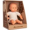 Miniland Dolls: bambola caucasica da 32 cm con corpo morbido. Presentato in confezione regalo, 31362