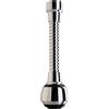 Siroflex 2510/S Milady Doccino Per Lavandino Cucina Con Cannuccia Flessibile In Ottone Made in Italy | Aeratore Rubinetto Cromato Nero| Areatore Per Rubinetti | Rompigetto Rubinetto Cucina