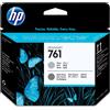 HP TESTINA DI STAMPA ORIGINALE HP 761 GRIGIO e GRIGIO SCURO CH647A DESIGNJET T7100 T7200
