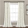 Lush Decor Avon Sydney - Tenda da finestra, 137 x 213 cm, colore: avorio