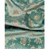 Velluto Glitter Broderie Acquamarina cm 50 x 70