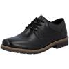 Rieker Uomo 13200Oxford Flat, Nero, 7.5 UK