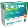 Sofar spa Biomagen Senza Zuccheri 20bustine Integratore Di Magnesio E Potassio, Con Zinco E Vitamina C A Basso Contenuto Calorico