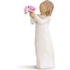 Willow Tree Enesco 27267 Figurina Grazie, Resina, Multicolore, Design di Suzan Lordi, 14 cm