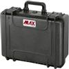 Max Cases - valigetta Vuota a Tenuta Stagna, Ermetica per Trasportare e Proteggere Apparecchiature e Materiali Sensibili, MAX380H160, Dimensioni Interne 380 x 270 x 160 mm