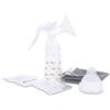 Bebeconfort Tiralatte Manuale con Biberon 150 ml e 5 Sacchetti per la Conservazione del Latte Materno Inclusi, Bianco