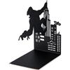 Balvi - Kong fermalibri decorativo in metallo di colore nero. Design originale