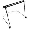 Young Wolf Supporto per armoniche con supporto regolabile stabile a rack per il collo, nero (24 fori)