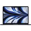 Apple MacBook Air 13-inch : M2 chip with 8-core CPU and 8-core GPU, 256GB - Midnight"