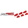 KNIPEX Pinza Chiave Pinza E Chiave In Un Unico Utensile (250 Mm) 86 03 250 & Ganasce Protettive Per 86 Xx 250 3 Paia 86 09 250 V01