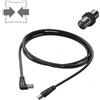 ECOVA PROLUNGA SPINA E PRESA PIPA TV 5 METRI CON ADATTATORE SPINA SPINA NERA -ECO31462