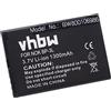 vhbw Batteria vhbw Li-Ion 1300mAh (3.7V) compatibile con Smartphone, Nokia 603, Asha 303, Lumia 610, Lumia 710 sotituisce BP-3L.