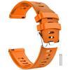 ANBEST Compatibile con Garmin Vivoactive 3/Forerunner 245/645/Vivomove HR Cinturino, 20mm Sgancio Rapido Bracciale di Ricambio per Galaxy Watch 42mm/Gear Sport, Arancia