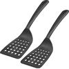 Westmark 2 Palette, Superficie Ampia e Bordi Appiattiti, Plastica, Gentle, Nero, 283722E3