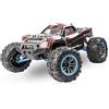 Amewi Crusher Monster Truck brushless 4WD 1:10 80km/h RTR nero/rosso RC telecomandato