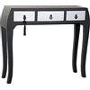 DRW Console Abete 96x26x80 Orientale Nero, Multicolore, estandar