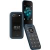 Nokia 2660 - Telefono Cellulare 4G Dual Sim, Display 2.8, Tasti Grandi, Tasto SOS, Fotocamera, Bluetooth, Radio FM Wireless e lettore mp3, Ampia batteria, Blue, Italia
