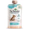 Schesir umido per gatti Kitten Care Crema in busta 150 gr - Tonnetto Cibo umido per gatti