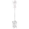 MIlani Home appendiabiti da terra con portaombrelli stile provenzale in ferro verniciato cm 25 x 183 h