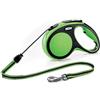 FLEXI GUINZAGLIO FLEXI NEW COMFORT TG M CON CORDA 8 MT VERDE