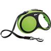 FLEXI GUINZAGLIO FLEXI NEW COMFORT TG M CON FETTUCCIA 5 MT VERDE