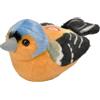 Wild Republic 19484 Uccello Fringuello di Peluche, Giocattolo con Canto Realistico, Birds with Sound, 13cm