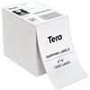 Tera Etichette termiche per spedizioni (10,2 x 15,2 cm) (1000 etichette/stack) senza BPA, senza sbavature, compatibili con varie stampanti, etichette adesive permanenti
