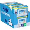 Page Umido Carta igienica - Maxipack pulito completo - 444 Pezzi (6 x 74 pezzi) - Confezione regalo