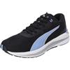 PUMA Women's Sport Shoes ELECTRIFY NITRO 2 WNS Road Running Shoes, PUMA BLACK-ELEKTRO PURPLE-PUMA SILVER, 38