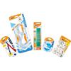 BIC Set Cancelleria Disegno Scuola per Bambini, 1 Compasso, Righello, Squadra e Goniometro, 10 Matite Grafite HB, 1 Temperino e 6 Gomme da Cancellare, 21 Unità, Cancelleria Scuola e Casa