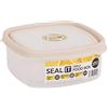 Wham Scatola portaoggetti, Polipropilene | Silicone, Crema, 1.6L