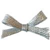 Nastro Tubolare Piatto Glamour Argento
