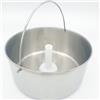 H.Koenig BO334 Cestello in ACCIAIO INOX con manico, di ricambio per gelatiera HF340