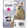 Epson Originale Epson inkjet cartuccia orso polare Claria Premium 26 - 4.5 ml - magenta - C13T26134012