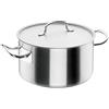 Lacor 50029 - Casseruola alta con Coperchio Chef Classic 28cm Acciaio Inox