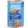 Edgard & Cooper Umido per Cani Salmone e Tacchino con Barbabietola e Zucca 400 g