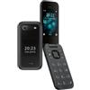 Nokia 2660 - Telefono Cellulare 4G Dual Sim, Display 2.8, Tasti Grandi, Tasto SOS, Fotocamera, Bluetooth, Radio FM Wireless e lettore mp3, Ampia batteria, Nero, Italia