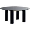 GERVASONI tavolo rotondo DAEN 36 - DAEN36-BLUEBERRY-TITANIUM