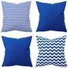 Amilian Set di 4 cuscini decorativi, con imbottitura, cuscini decorativi con federa, cuscini per divano, per camera da letto, soggiorno, bambini, decorazione per cuscino 45 x 45 cm, Set 11