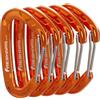 FresKaro 5Pezzi Moschettone Portachiavi, Moschettoni Piccoli per Borse e Zaino, Carabina Alluminio Ultralight, Forte 8kN 816kg, Rapido Sgancio Mini Gancio per Camp, Trekking, All'aperto , 6cm, Verde