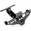 YIEBA Accessori moto Supporto universale Compatibile con piastra di eliminazione del parafango Compatibile con GSXR 600 750 1000 per CBR 250R 300R 400R 500R 600RR 1000RR Nero