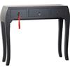 DRW Console Abete 96x26x80 Orientale Nero, Multicolore, estandar