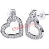 Sanico BJT224 ORECCHINI MONTEC HEART STAINLESS STEEL